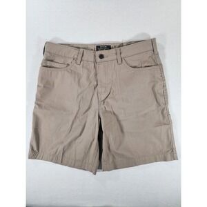 Noble‎ Outfitters Work Shorts Womens 10 Utility Khaki Cotton Canvas Gorpcore Tan